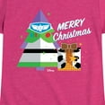 thumbnail image 3 of Toy Story - Merry Christmas Toy Story - Toddler And Youth Girls Short Sleeve Graphic T-Shirt, 3 of 5