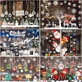 thumbnail image 5 of Pegatinas para ventana, adornos navideños, Papá Noel, decoración navideña para el hogar, guirnalda de Año Nuevo 2024, regalo de Navidad 2025, 5 of 5