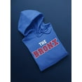 thumbnail image 3 of The Bronx Text Hoodie Men -GoatDeals Designs, Male Small, 3 of 4