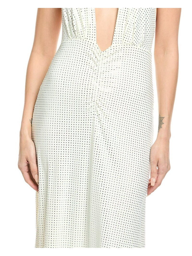 WeWoreWhat womens Halter Maxi Dress, 00, White - Walmart.com