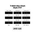 thumbnail image 2 of Comfort Colors Adult Short Sleeve Tee up to 2XL, Style 1717, 2 of 6