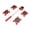 B, variant on Heavy Duty Furniture Lifter and Mover Tool Set, Adjustable Height Lever Lifting Tool, Furniture Sliders and Movers for Hardwood Floors and Carpets, Furniture Moving Equipment with Dolly Rollers