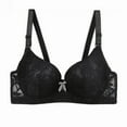thumbnail image 4 of Dealovy Everyday Bras for Women Full Coverage Lace Floral Push up Comfort Adjustable Strap Daily Bra, 4 of 4