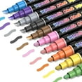 thumbnail image 3 of Liquid Chalk Markers Pens - 12 Colors Washable Wet Erase Neon Chalk Makers For Blackboard, Chalkboard Signs, 3 of 4