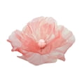 thumbnail image 3 of Cabeza de flor artificial de malla de hilo, simulación de flores, decoración de pared, cabeza de flor falsa Rosa, 3 of 9