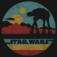 thumbnail image 2 of Mens Star Wars AT-AT Retro Circle Long Sleeve Shirt, 2 of 4