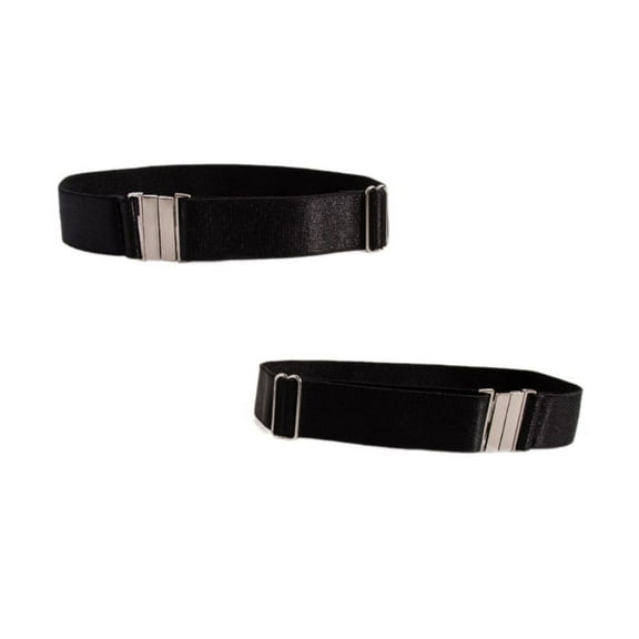 Adjustable Thigh Garter Belt for Women Elastic Leg Garters with Buckled for Thigh Highs Stockings Boot Socks Leg Warmer