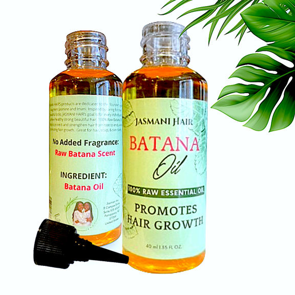 Batana Oil, 100% Pure, Promotes Hair Growth, 40ml by Jasmani