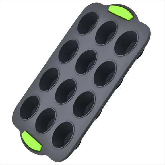 Moldes de Silicona para Hornear Pan, Bollos, Éclairs y Muffins. Antiadherentes y Aptos para Horno. Ideales para Repostería A