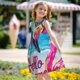 thumbnail image 5 of Fotbe Tropical Flamingo Summer Vestido de Dormir para Niñas de 3 a 10 Años, Mangas Cortas, Estilo Princesa, Pijama Camisón con Mangas Voladas-X-Large, 5 of 6