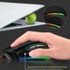 thumbnail image 2 of Black Ratón para juegos con cable, 7 botones programables, ratón ergonómico para juegos Rgb con retroiluminación Chroma 7 de 16,8 millones para PC, portátil y portátil, 2 of 5
