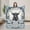 Gray, variant on Highland Cow Throw Blanket, Cute Cow Print Throw for Bed Bedding Bedroom Home Decor 50x40