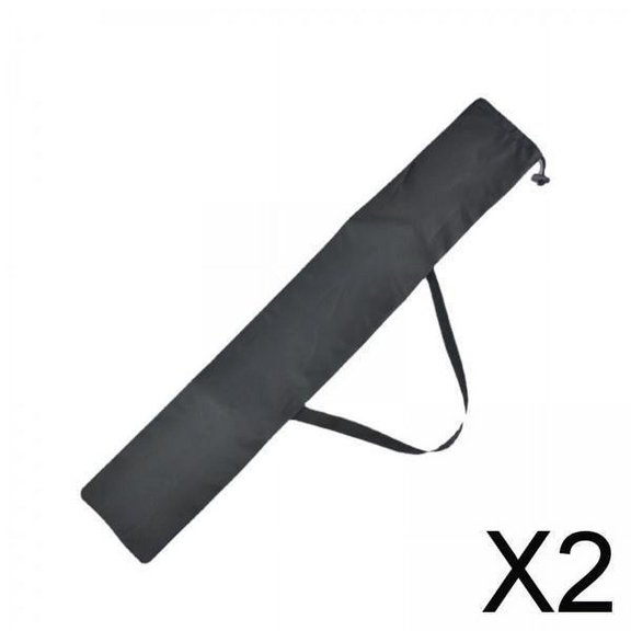 2x Bastones de Trekking Bolsa de Transporte Bolsa para Bastones Bolsa de Transporte Correa Ajustable Mochila Portátil Bolso de Hombro Impermeable Bols 2 piezas