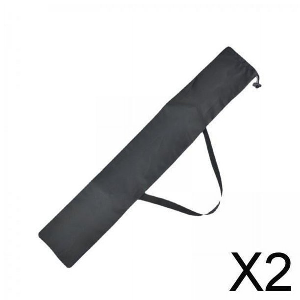2x Bastones de Trekking Bolsa de Transporte Bolsa para Bastones Bolsa de Transporte Correa Ajustable Mochila Portátil Bolso de Hombro Impermeable Bols 2 piezas