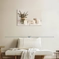 thumbnail image 2 of Elephant Stock Zen Bathroom Wall Art - Horizontal Canvas Wall Art - Living Room Wall Decor - Wellness Canvas - White And Gray Decor - 30" x 20", 2 of 8