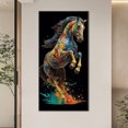 thumbnail image 1 of Cuadros Decorativos Diamond Painting 5D DIY Full Round Drill Stallion Decoración del hogar (NH3646) DQrwqpou embutido en tela, 1 of 7