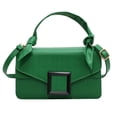 thumbnail image 1 of Bolso tipo bandolera para mujer, bolso tipo cartera clásico, bolso pequeño de piel sintética sencillo., 1 of 5