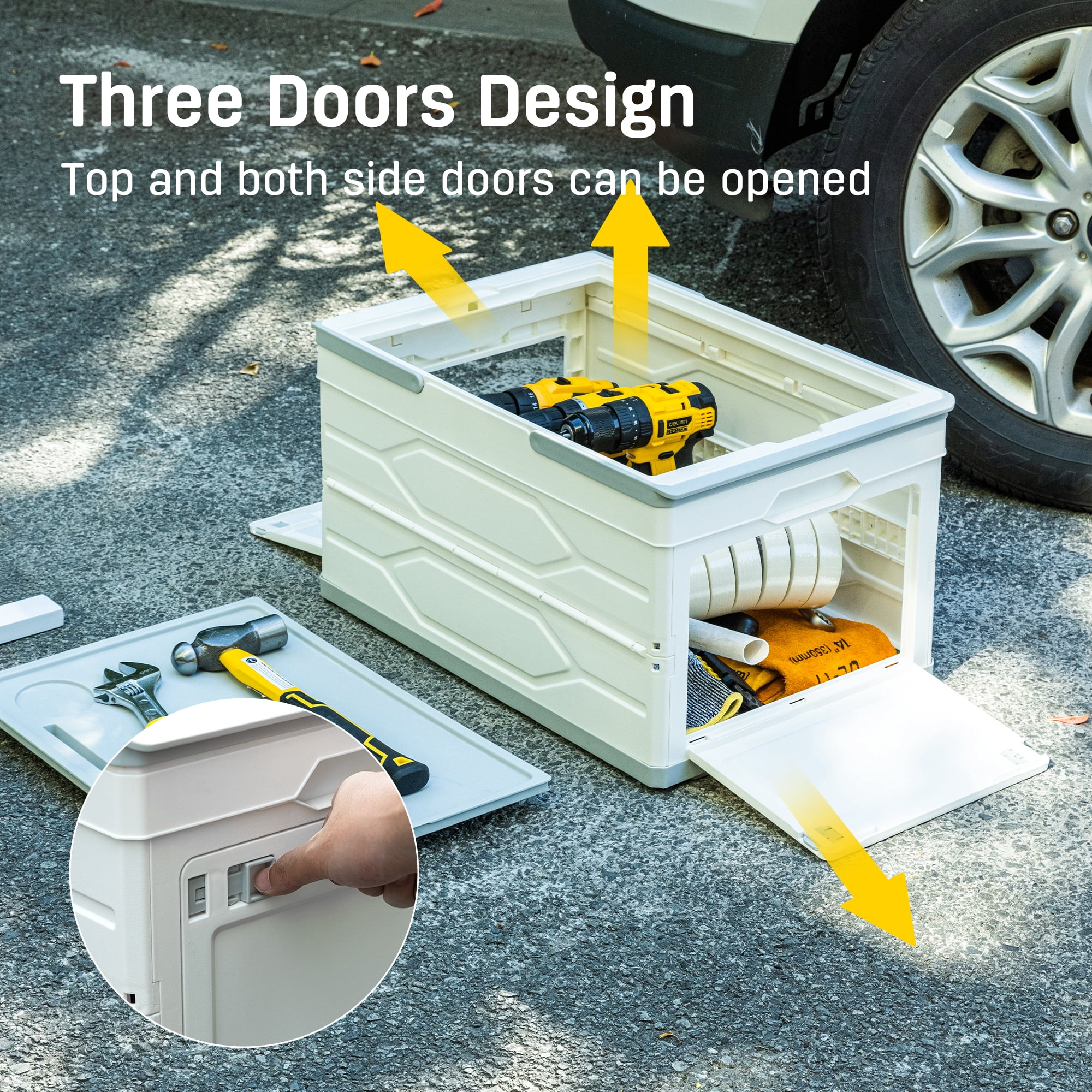 balloonデリバリーボックス 53L THOR Stackable Storage Box – Oliezi Outdoors