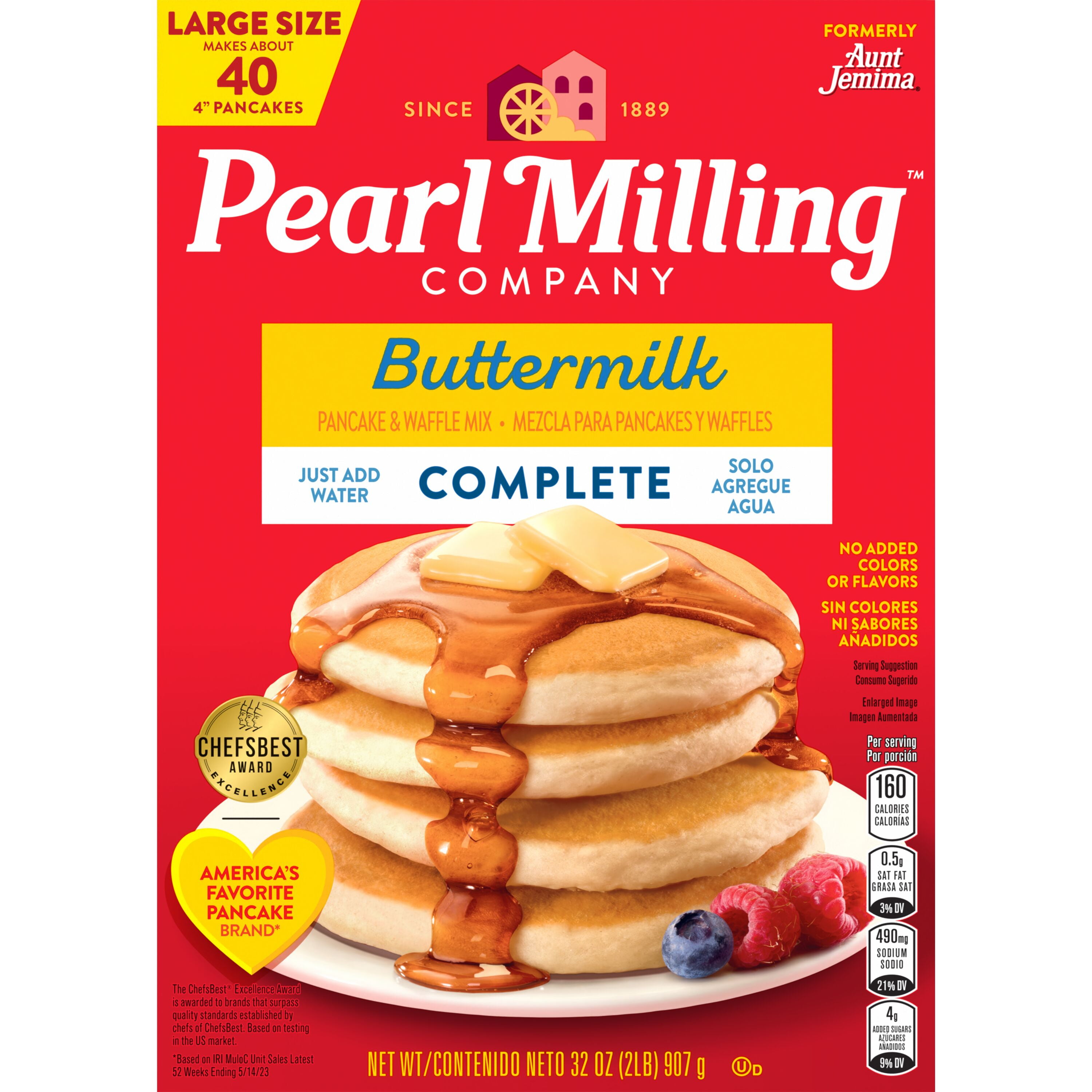 Pearl Milling Company Complete Pancake Mix Buttermilk, 32oz (Packaging May Vary)
