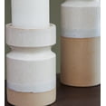thumbnail image 5 of Signature Design by Ashley Casual Hurston Candle Holder (Set of 3)  Ivory/Brown, 5 of 7