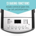 Breadman 2.5lb. Bakery Pro Bread Machine, Black/Stainless Steel