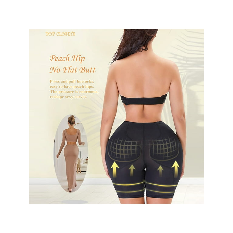 Tummy Shapewear Bodysuit for Women Underwear Plus Size Hip Enhancer  Shapewear Butt Lifter Shaper Hip Flat Slimming Sheath Belly Underwear Waist