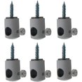thumbnail image 1 of Juego de 6 ganchos de iluminación para lámpara de araña, fijación de cables, gancho de alambre eléctrico descentralizado para lámpara de araña, lámpara de techo, cable eléctrico, entrada, suspensión,, 1 of 1