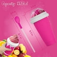 thumbnail image 5 of 2PCS Slushie Maker Cup,DIY Magic Quick Frozen Smoothies Cups for Homemade Milk Shake Ice Cream Maker, Cooling Cups, Double Layer Squeeze Slushy Maker Cup,Birthday Funny Gifts for Friends &Family, 5 of 10
