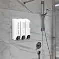 thumbnail image 4 of Dispensador Jabón Pared Caja Desinfectante Manos para Hotel Caja Champú Con Prensa Manual (blanco) 51 Blanco Inglés Tres Cabezas, 4 of 6
