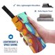 thumbnail image 2 of Toalla de playa Charmander, suave, de secado rápido, resistente a la arena, para natación, piscina, yoga, gimnasio, camping, toallas de baño ligeras, regalo para niños, niñas, niños y adultos, 27,5 x, 2 of 8