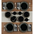 thumbnail image 4 of Pfaltzgraff® Bryson Black 16-Piece Dinnerware Set Stoneware, 4 of 9