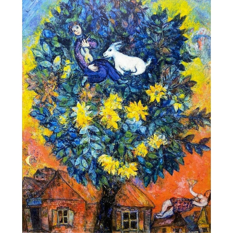 M. Chagall額入 M. Chagall額入 Marc Chagall (マルクシャガール)額縁付き サイン入り