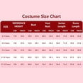 thumbnail image 3 of KAWELL Princess Red Costumes Outfits with Gloves Halloween Wonderland Cosplay Dress Up 4-13 Years, 3 of 8