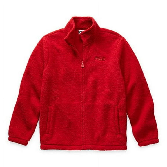 Fila Men's Midweight Sherpa Jacket M Red