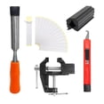 thumbnail image 1 of DYNWAVECA Trousse de Réparation de Poignée de Golf Outil Pratique Facile à Utiliser Outil de Retrait de Ruban de Poignée de Golf Orange, 1 of 10