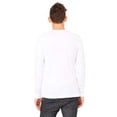 thumbnail image 2 of Branded Bella + Canvas Mens Thermal Long Sleeve T-Shirt - WHITE/ WHITE - M (Instant Saving 5% & more), 2 of 2