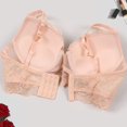 thumbnail image 3 of Women’s Push Up Lace Bra Padded Comfort Underwire Bra, 3 of 6