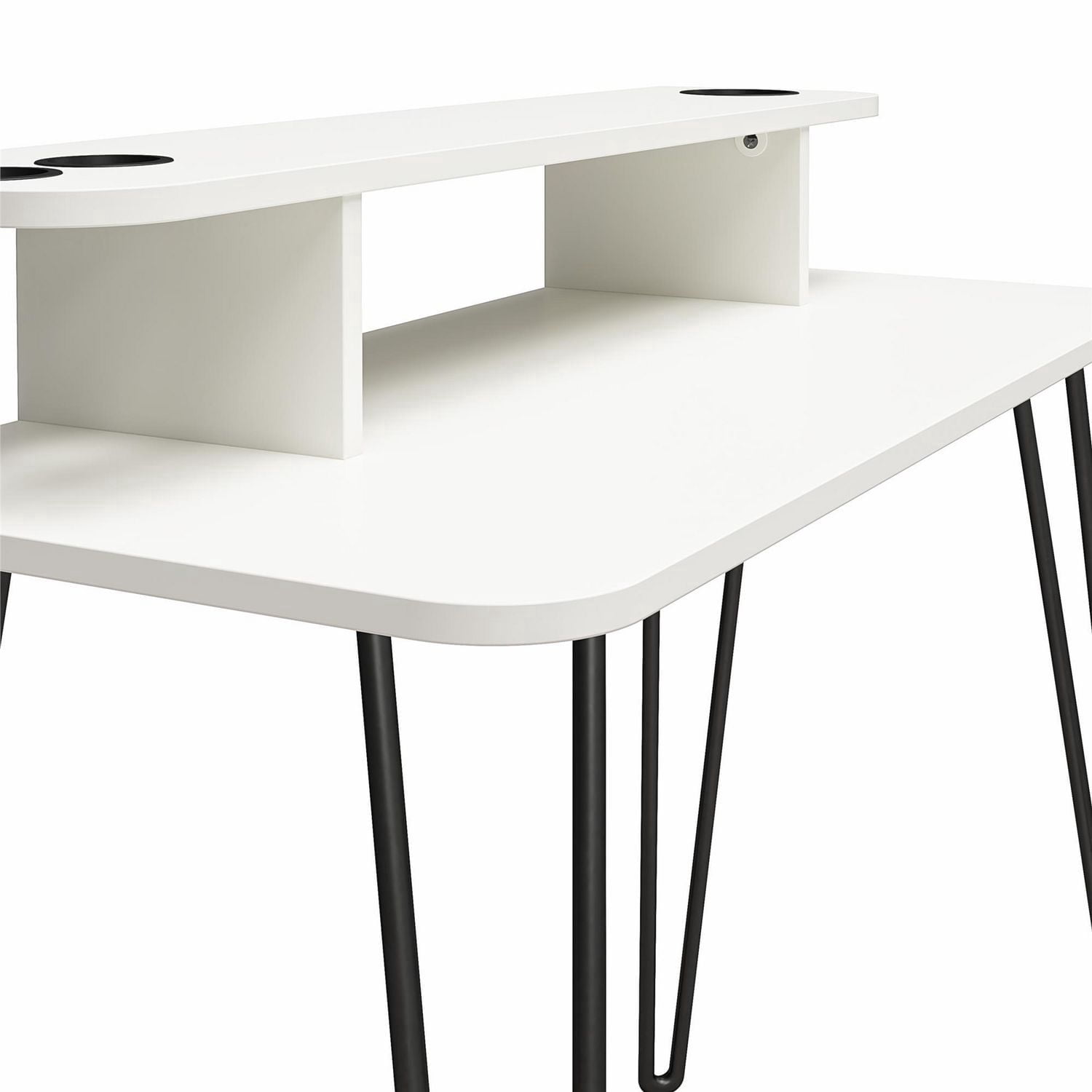 Coiffeuse Kimberly d’Ameriwood Home, blanche