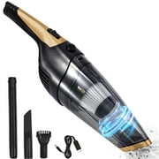 Handheld Vacuum Cleaner Cordless, Rechargeable(USB Charge), Powerful Suction Cleaner, Portable Hand Vacuum for Pet Hair Home and Car Cleaning