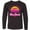 AB-Black, variant on Inktastic Summer Enjoy the Sunshine Vero Beach Florida in Pink Long Sleeve Youth T-Shirt