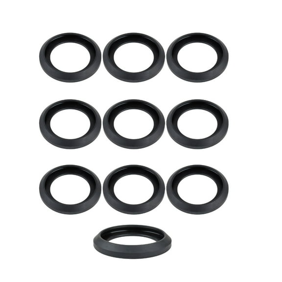 TIERPOP 10Pcs Rubber Gasket Washers Replacement Toilet Seal Rings Toilet Closet Flange Seal Rubber Gasket Easy to Installation