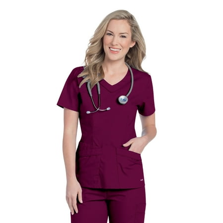 Landau V-Neck Scrub Top (Women)