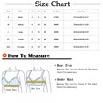 thumbnail image 3 of asdoklhq Summer Fall Sports Bras for Women 2025,Womens Fashion Plus Clearance Ladies Comfortable Breathable Lace No Steel Ring Front Buckle Breastfeeding Bra Woman Underwear, 3 of 9