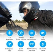 EJEAS 7 Rider Bluetooth Intercom لدراجة نارية Helmet 2 pak