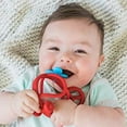 thumbnail image 3 of Nuby Baby Silicone Helicopter Teether - red, one size, 3 of 5