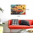 thumbnail image 5 of 16x24 inch Canvas Frameless Picture Vintage Muscle Car,Home Garage Decor Accessories,Exquisite Muscle Car Modern Art Canvas Painting Poster,Chic Gifts For Muscle Car Enthusiast,Bedroom Decor, 5 of 6
