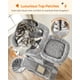 thumbnail image 3 of Árbol para gatos Feandrea UPCT190W01, 206 cm, con 13 rascadores, 3 of 8