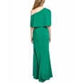 thumbnail image 2 of Badgley Mischka womens  Wrap Off Shoulder Gown, 16, Green, 2 of 3