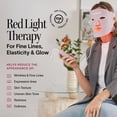 thumbnail image 2 of Mascarilla facial Solawave de terapia de luz LED roja e infrarroja, 2 of 9
