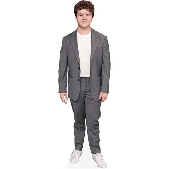Gaten Matarazzo (Grey) Mini Cardboard Cutout Standee